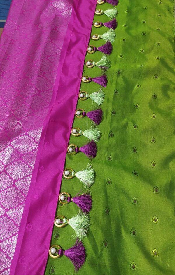 Silk Thread Saree Pallu