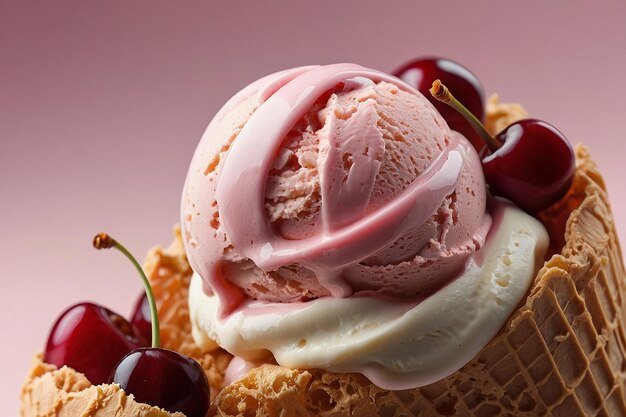 best quality rich strawberry flavor ice cream in Chennai